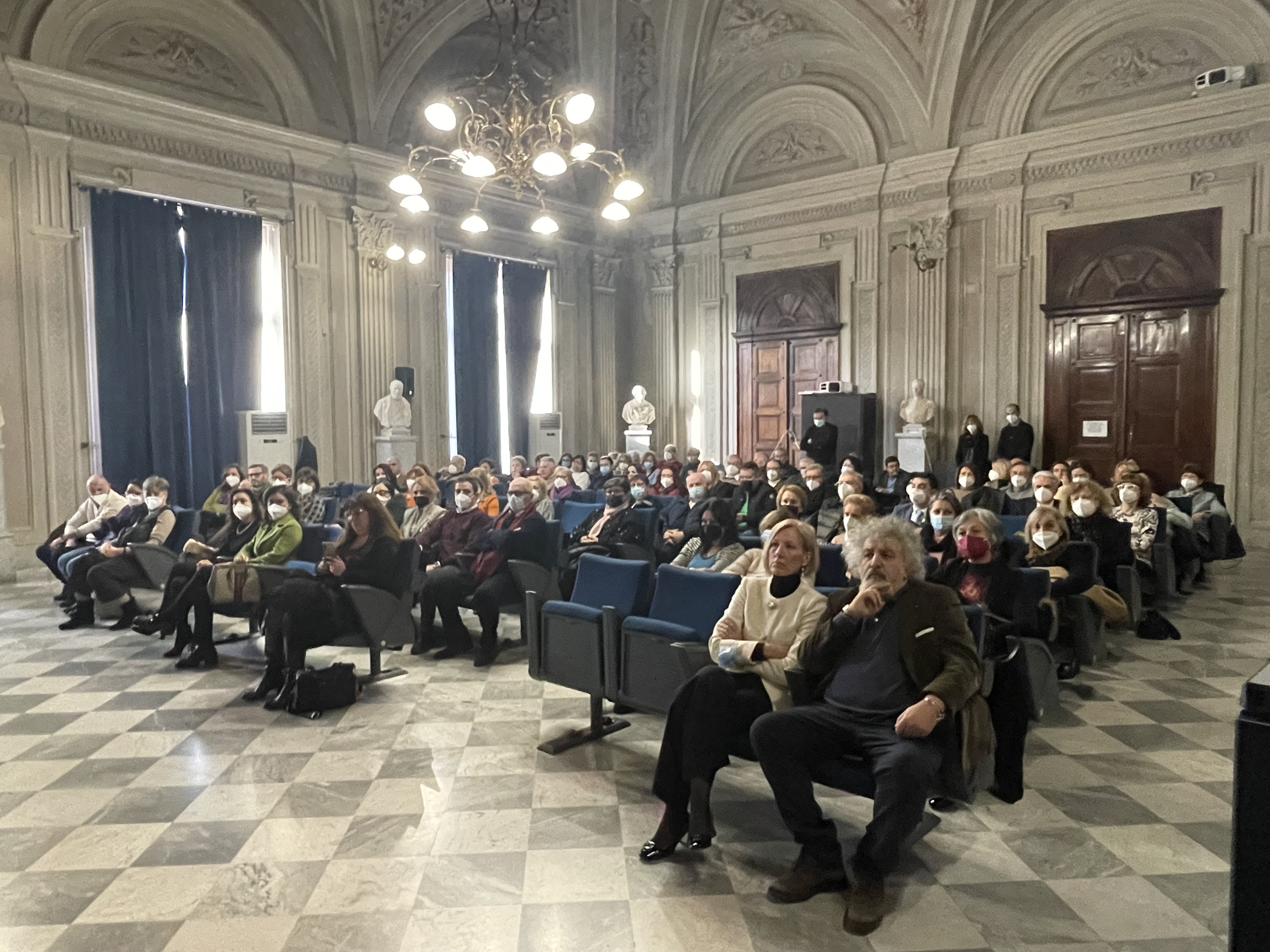 il pubblico intervenuto