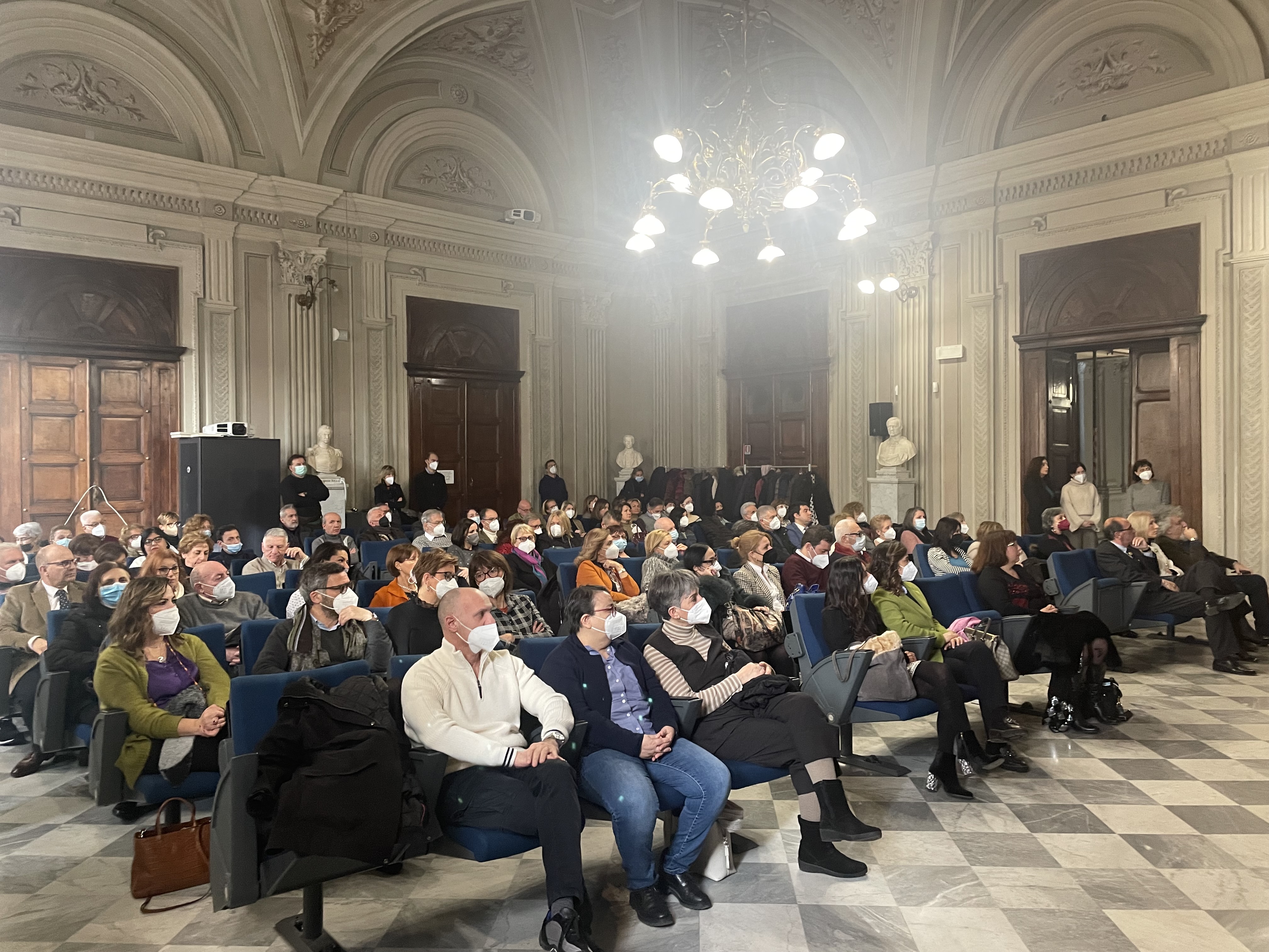 il pubblico intervenuto
