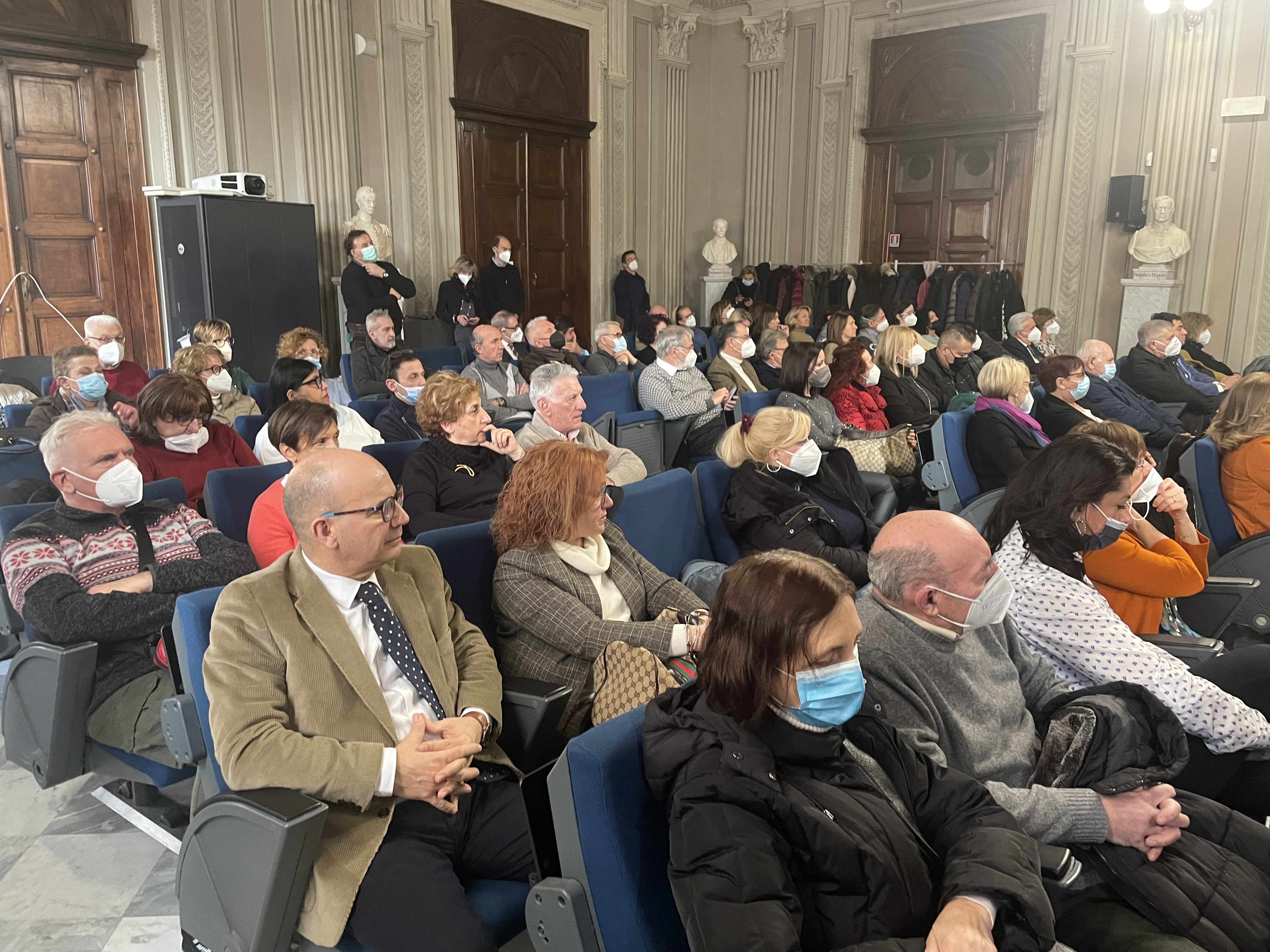 il pubblico intervenuto