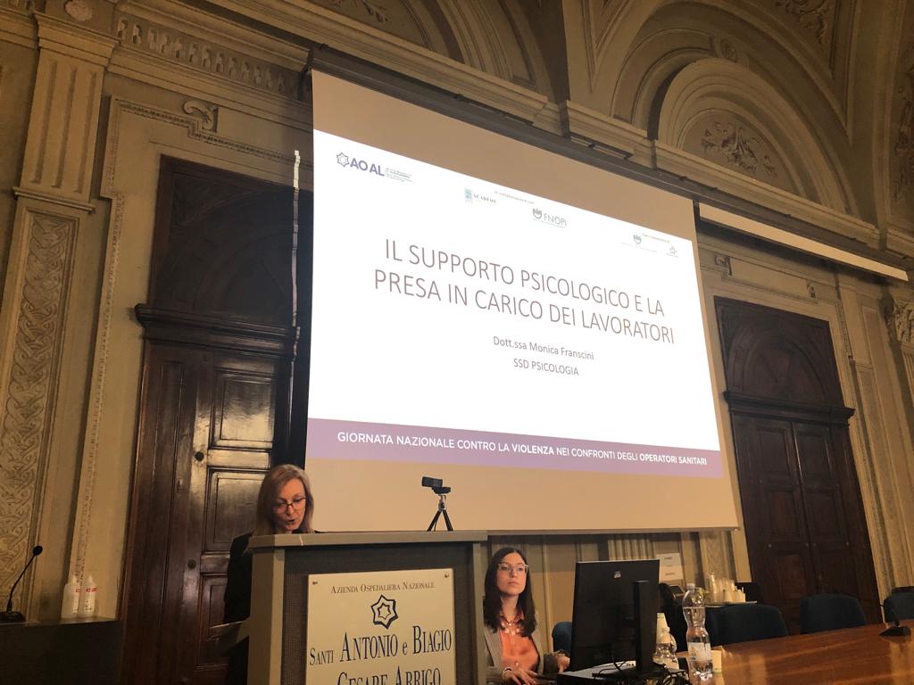 Monica Franscini - Giornata contro la violenza nei confronti degli operatori sanitari