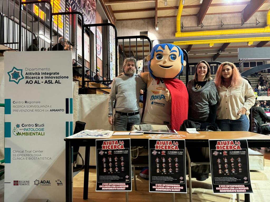 Settimana della Ricerca 2023 evento basket Casale