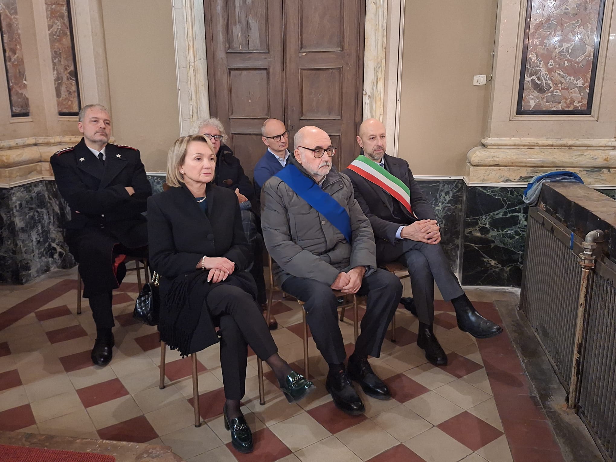 La santa messa in onore di Sant'Antonio