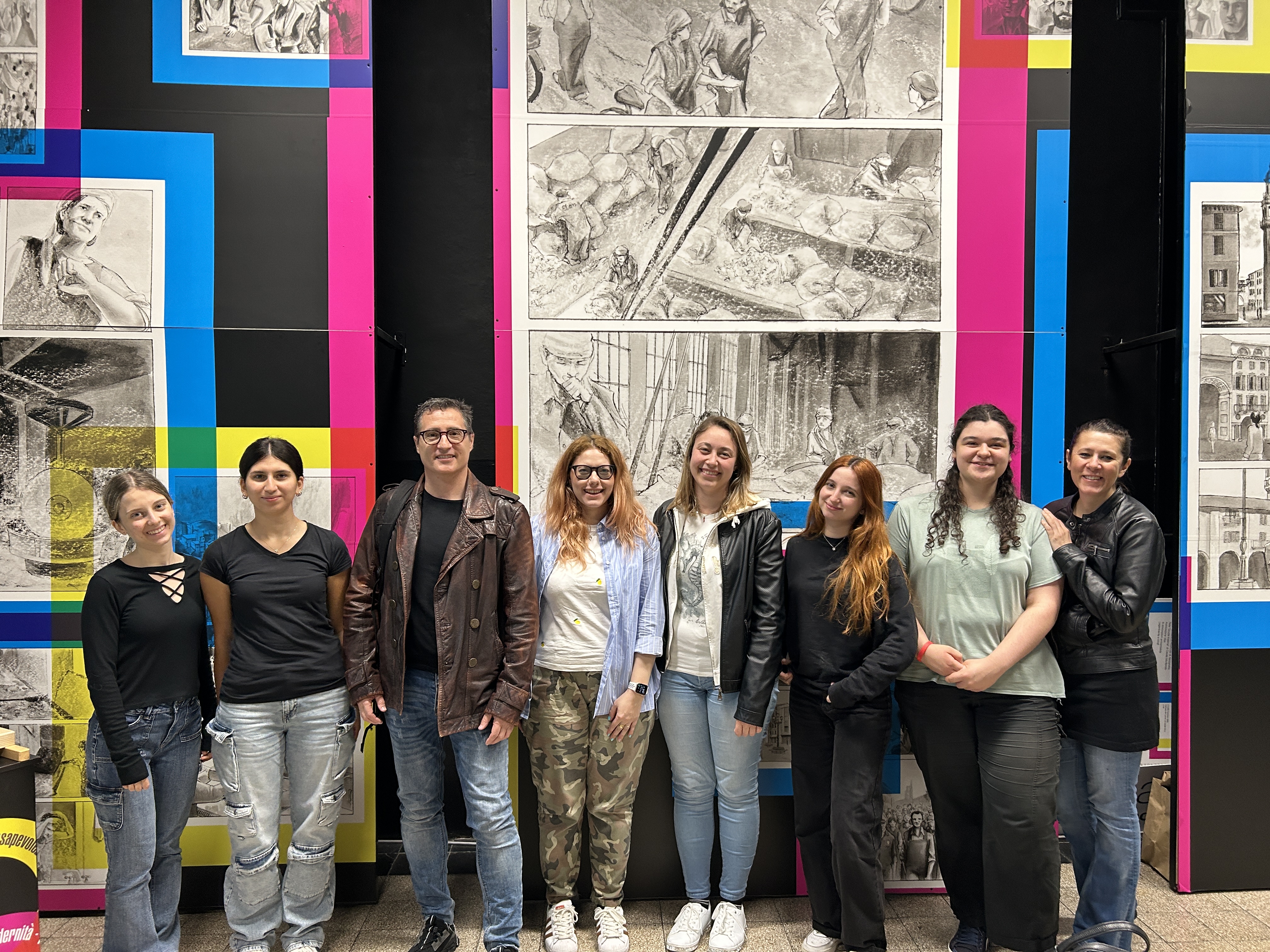 Con gli studenti dell'Aula Amianto di Casale Monferrato