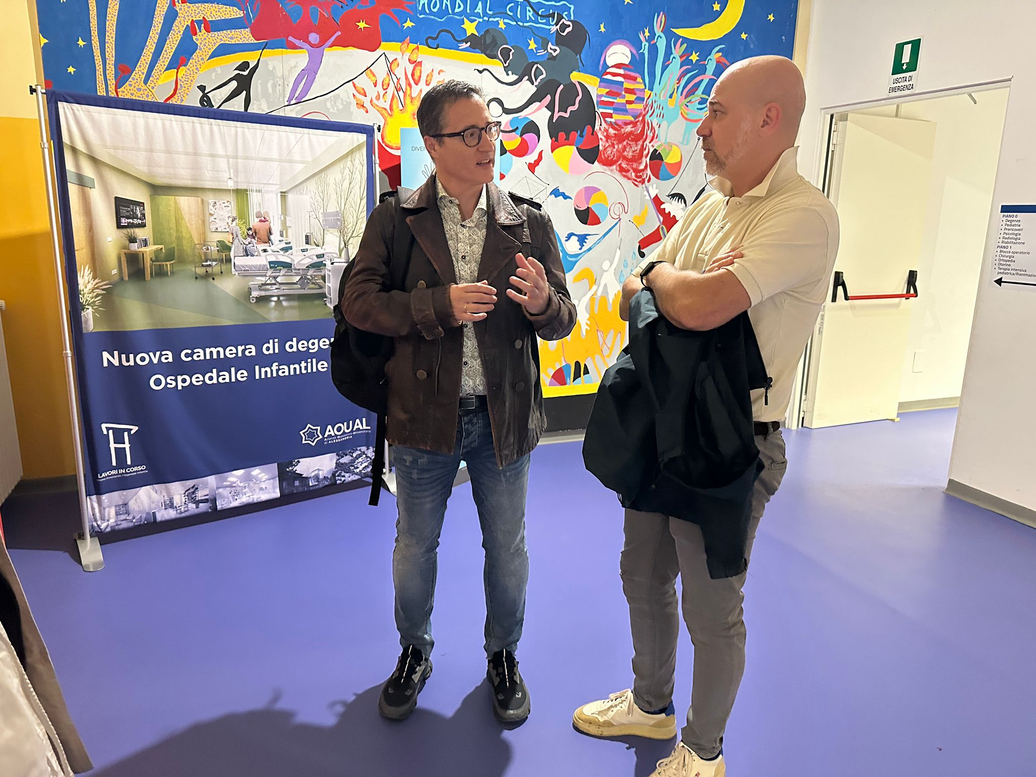 Jose Carlos Gomez-Sanchez e Alessio Pini Prato