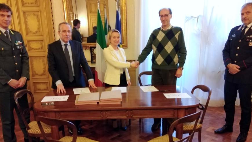 i firmatari del protocollo d'intesa