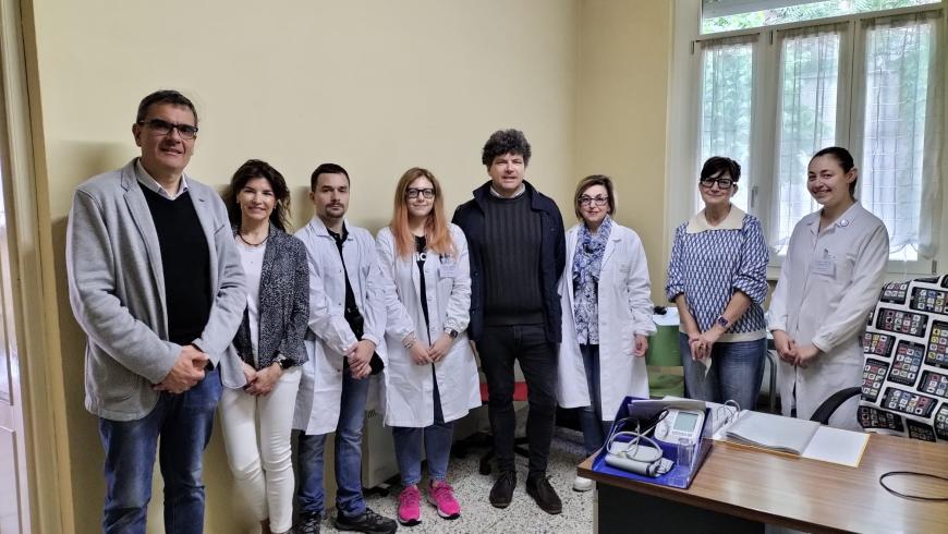 i ricercatori a montecastello per il prgetto scenarios