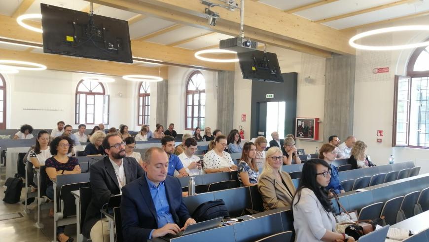 il pubblico presente all'incontro di collegno