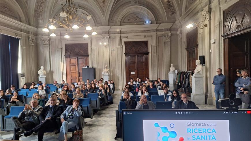 pubblico giornata della ricerca in sanità della Regione Piemonte 2023