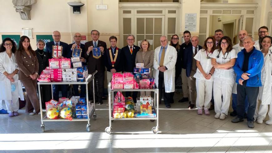 donazione rotary all'infantile novembre 2023
