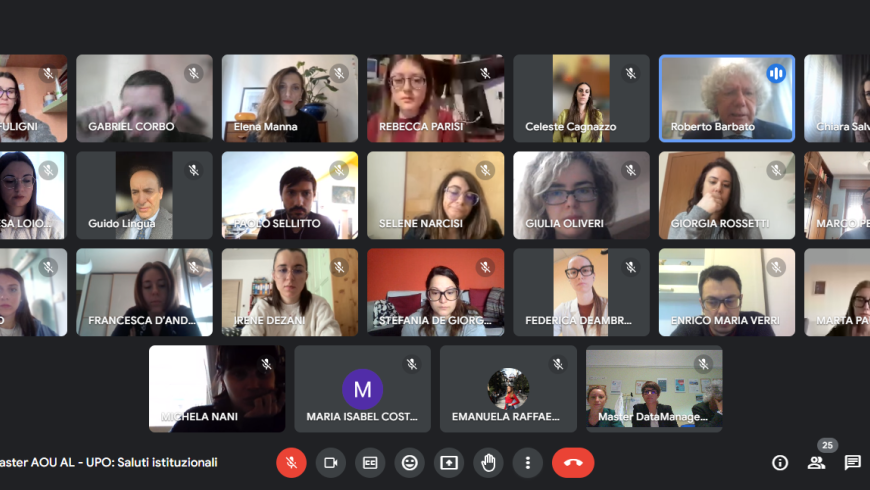 terza edizione Master