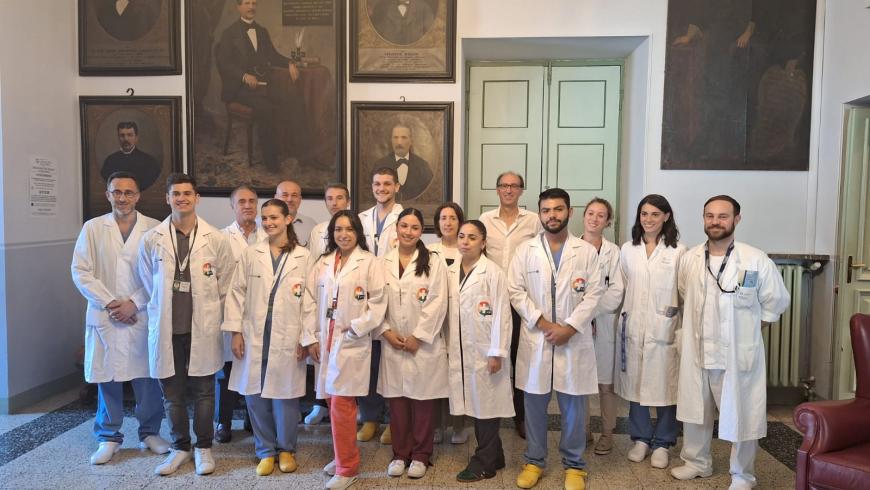 studenti americani all'aou al - luglio 2024